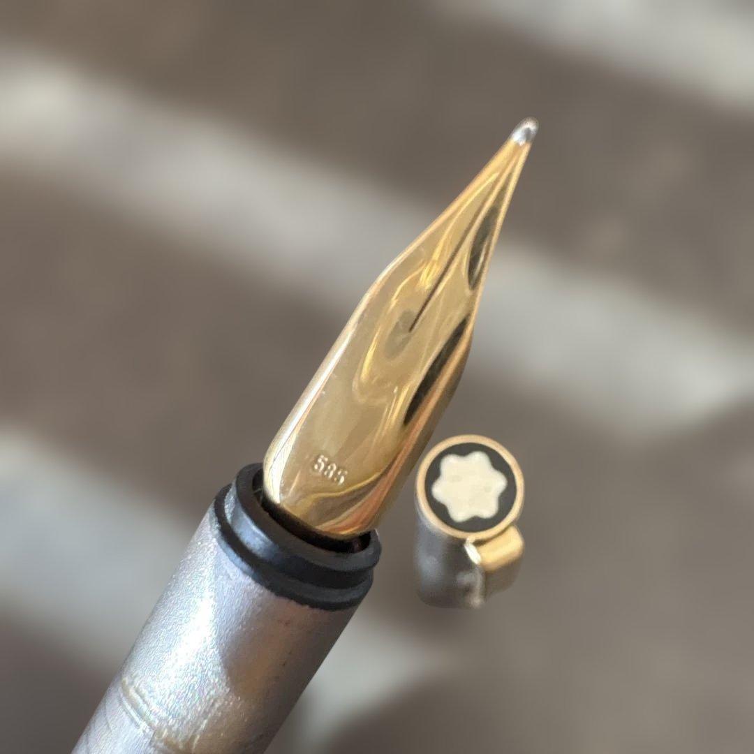 MONTBLANC noblesse 万年筆　14金