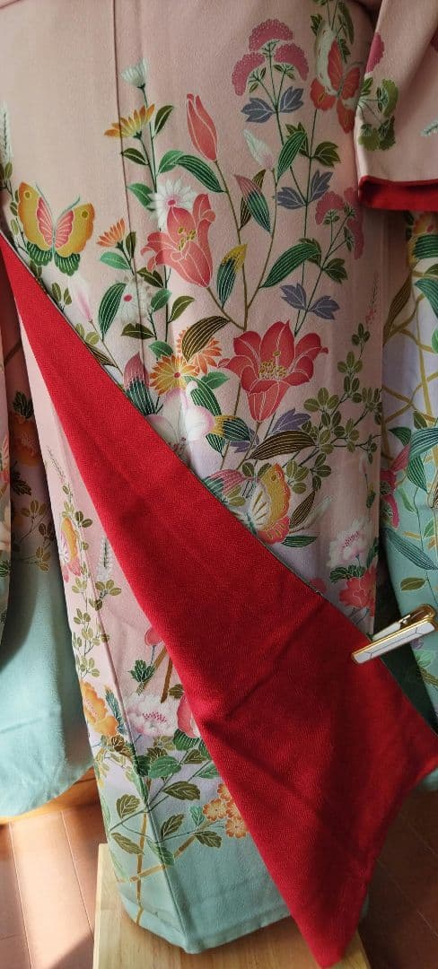 yuki様　430.振袖7点セット 正絹　フルセット　成人式　西武百貨店謹製