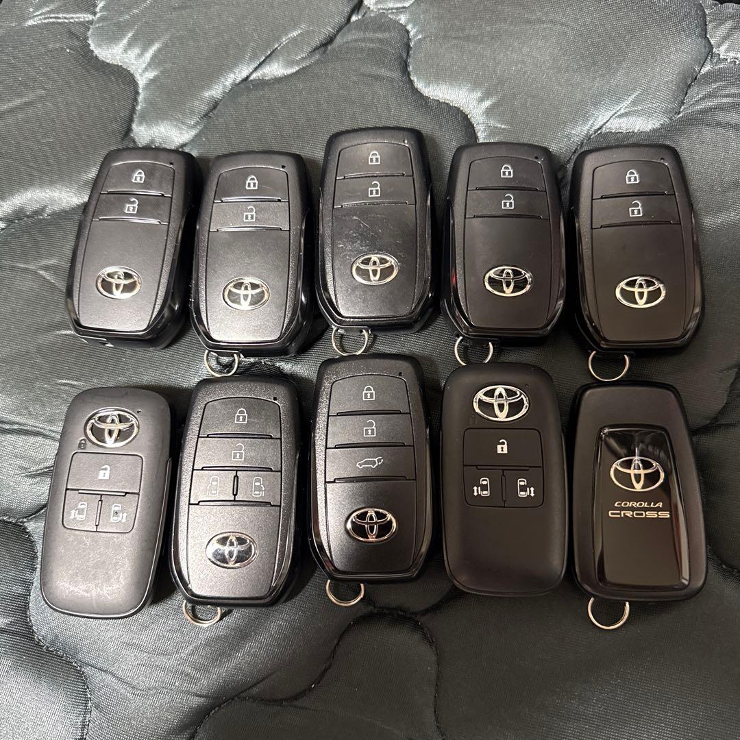トヨタ10個セット　スマートキー　TOYOTA