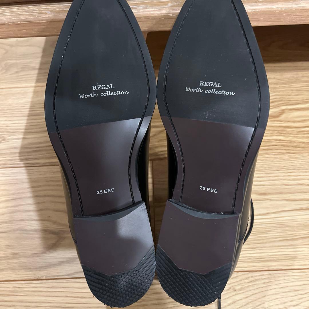 REGAL Worth collection ドレスシューズ 25 EEE 黒