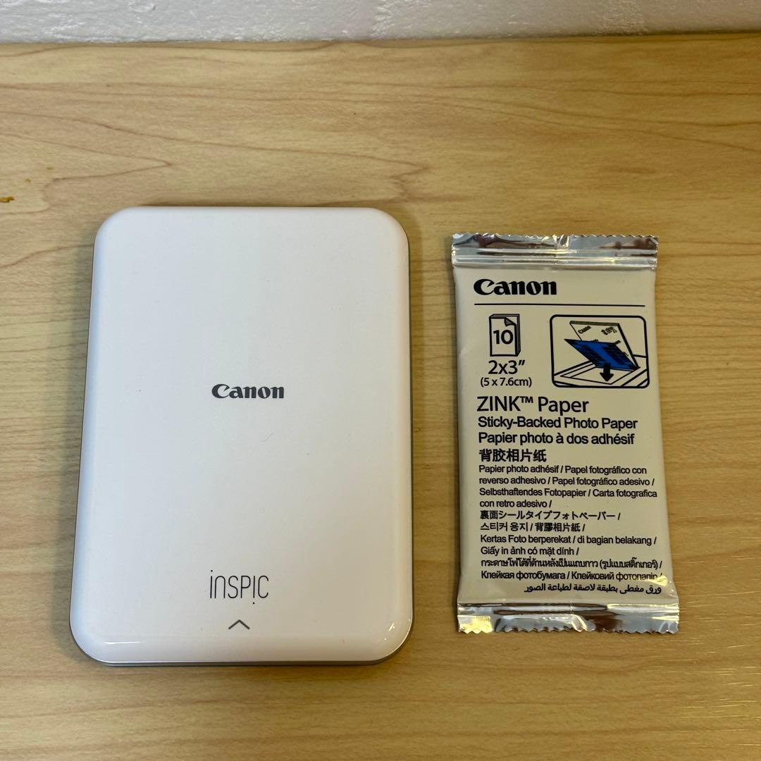 動作確認済み canon iNSPiC PV-123 ミニフォトプリンター