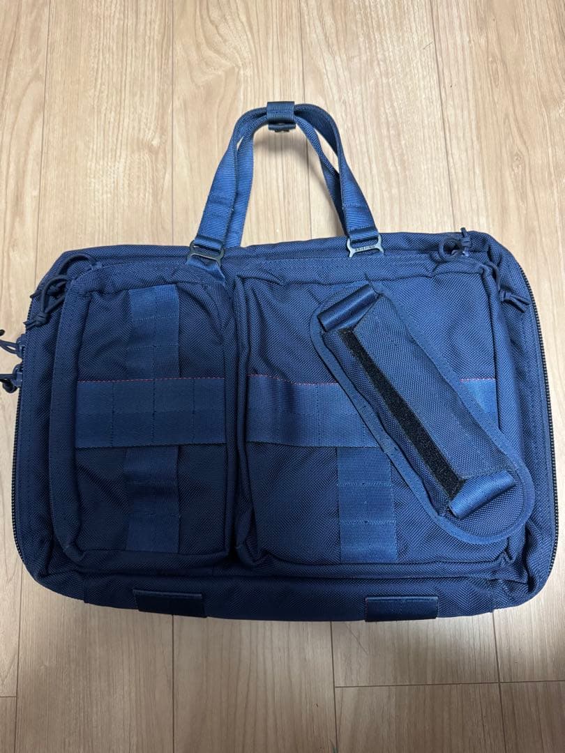 値下ブリーフィング ビームスネオトリニティ3way AIR FORCE BLUE