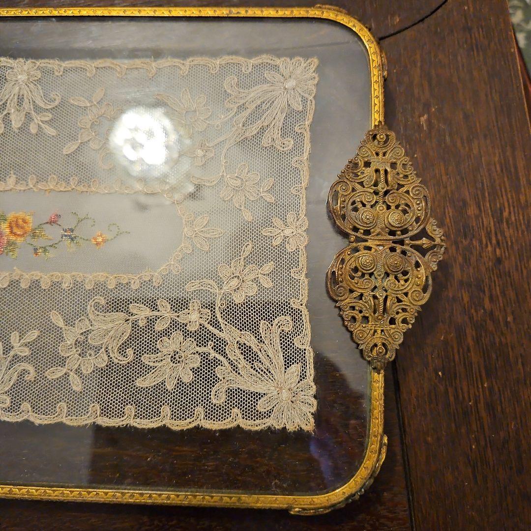 イギリスプチポワンドレッシングトレイ