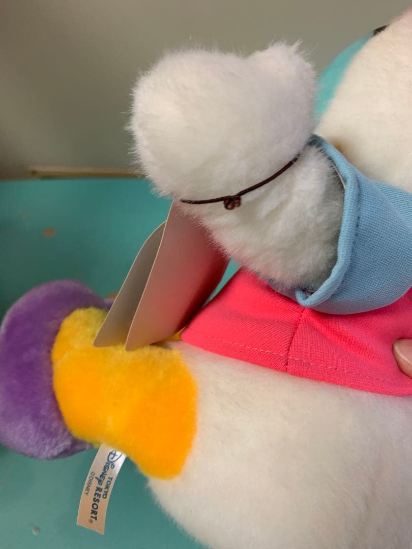 東京ディズニーランド　ドナルド　デイジー レトロ　ぬいぐるみ