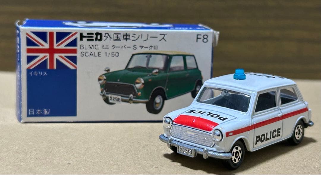 日本製 トミカ ミニクーパー ポリスカー