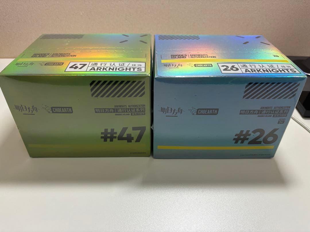 アークナイツ　通行認証　47 26 未開封セット