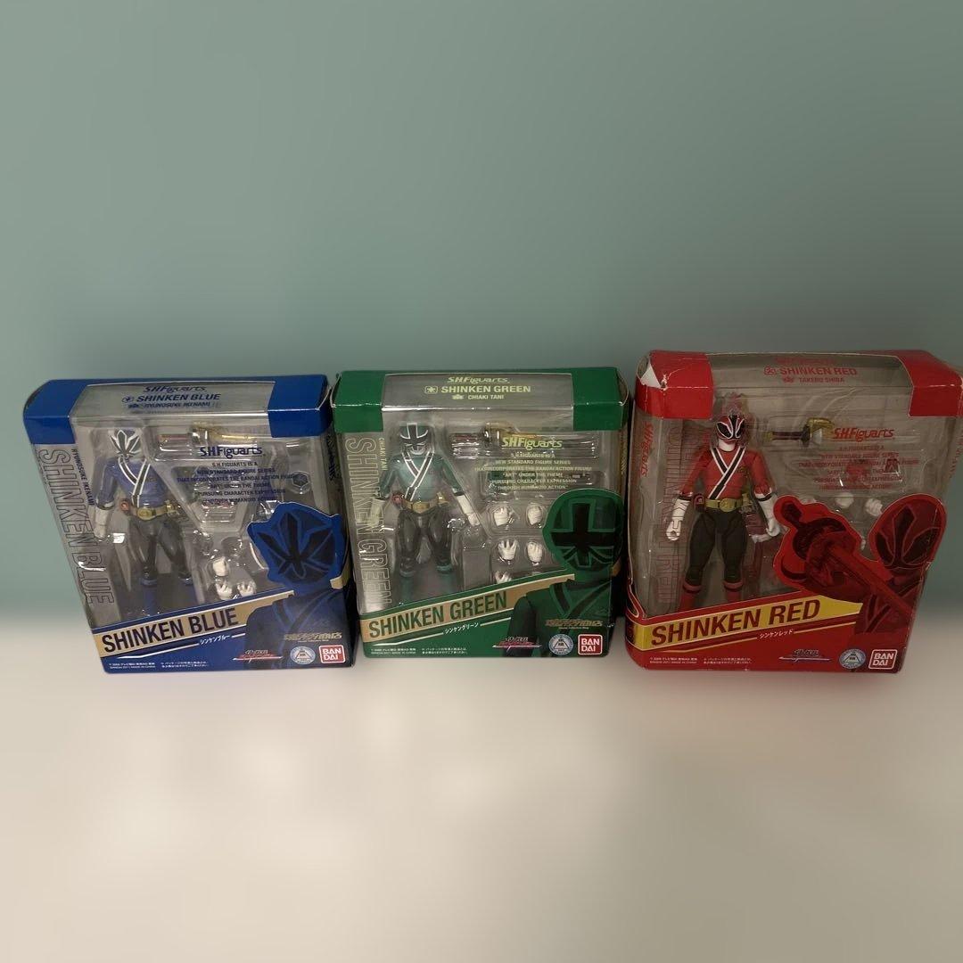 t919 SHFiguarts シンケンレッド シンケンブルー シンケングリーン