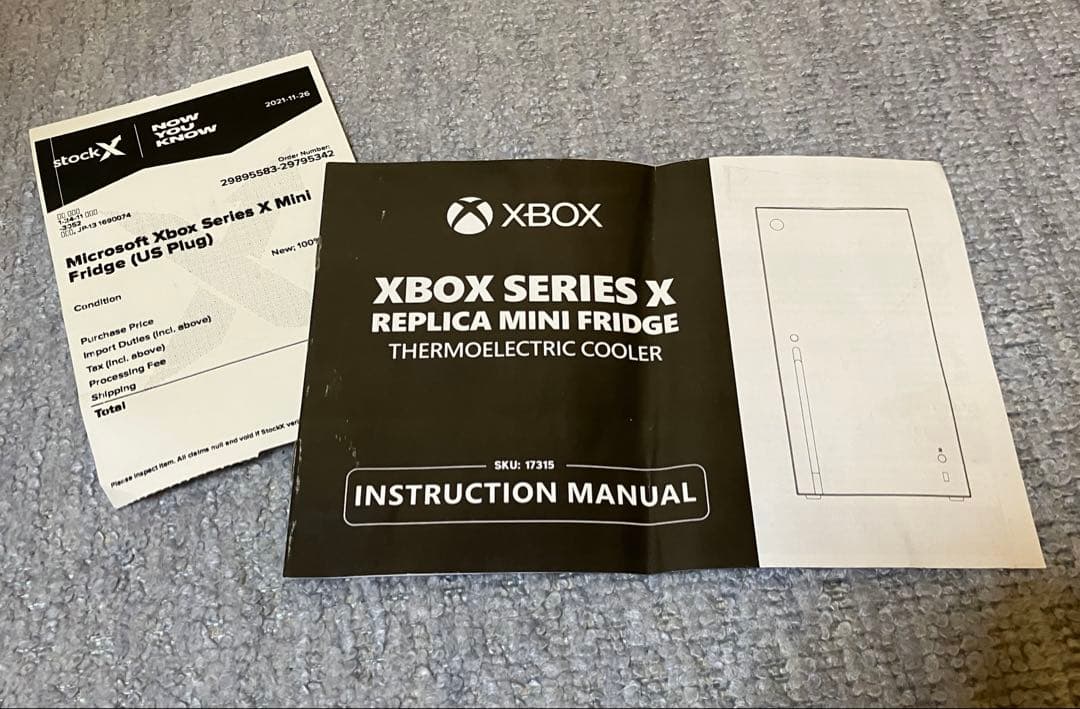 Xbox Series X レプリカ ミニ冷蔵庫