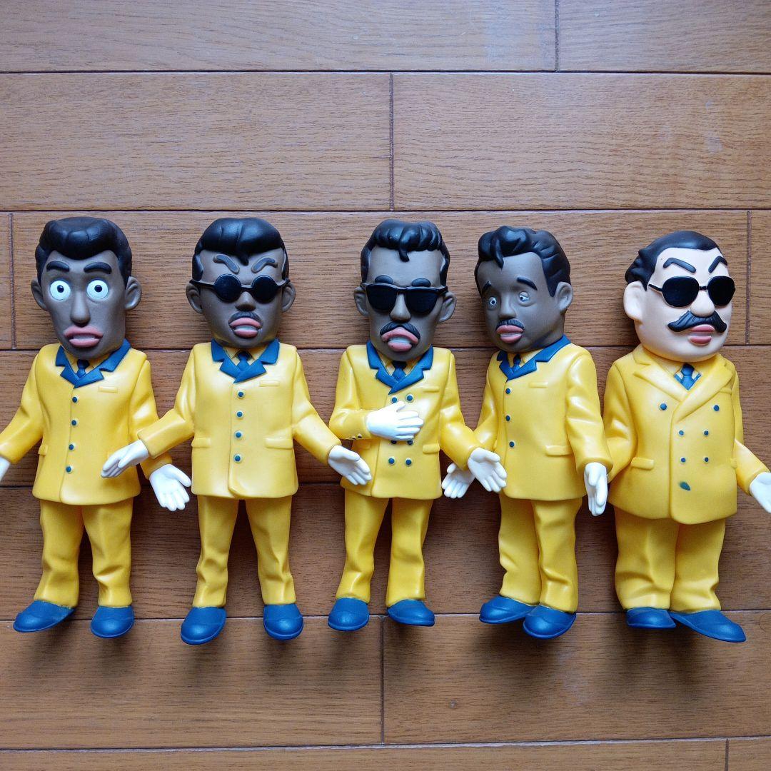 黄色いスーツ フィギュア 5体セット