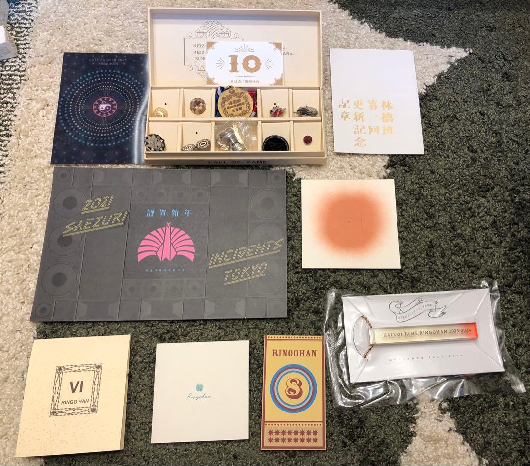 椎名林檎　林檎班　殿堂入りバッジセット　さえずりなど