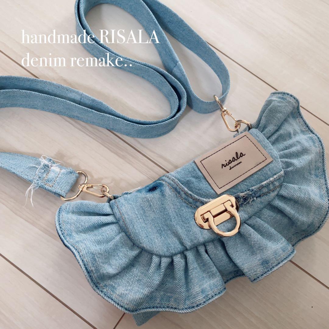 専用2点おまとめ デニリメイク フリル ウォレット ショルダー
