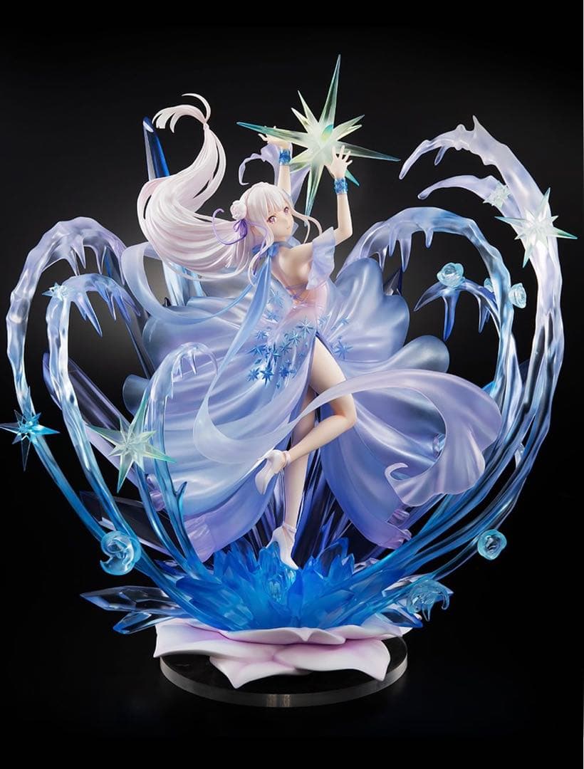 【新品未開封】渋スク エミリア Crystal Dress Ver　フィギュア