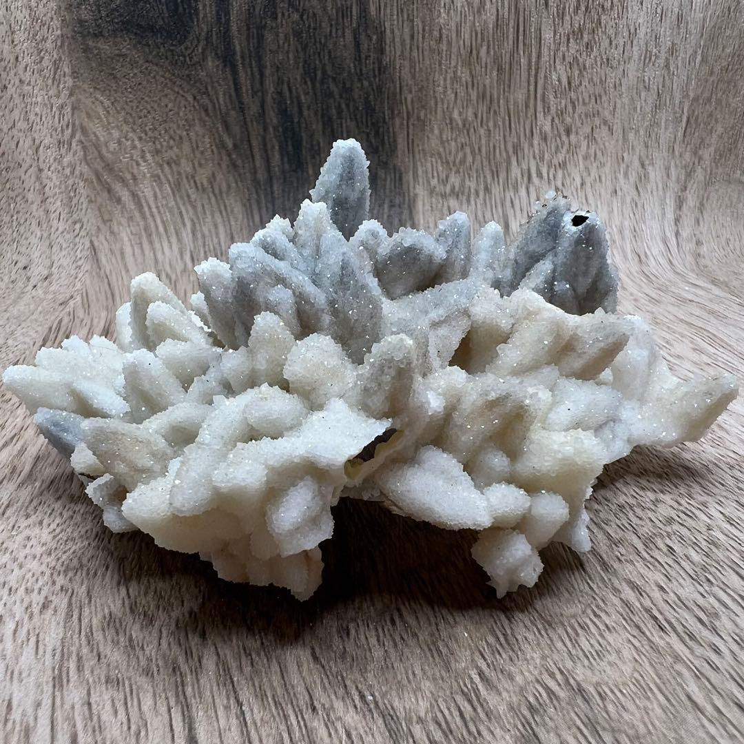 水晶ドゥルージー 仮晶 空洞 鉱物 標本 原石