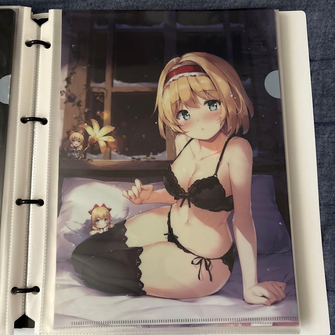 東方project アリス　水着　美少女　クリアファイル　VZ19