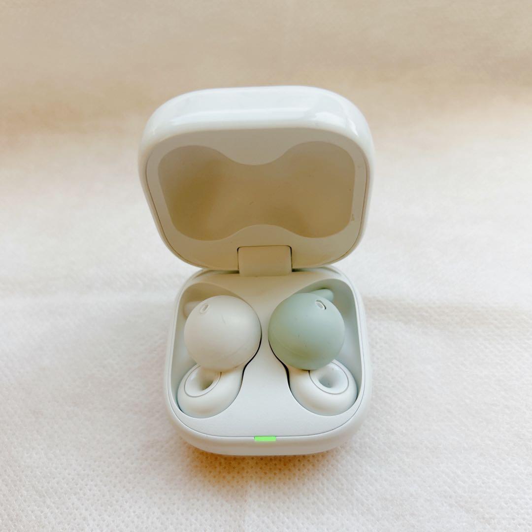 SONY LinkBuds ワイヤレスイヤホン ホワイト・グリーン