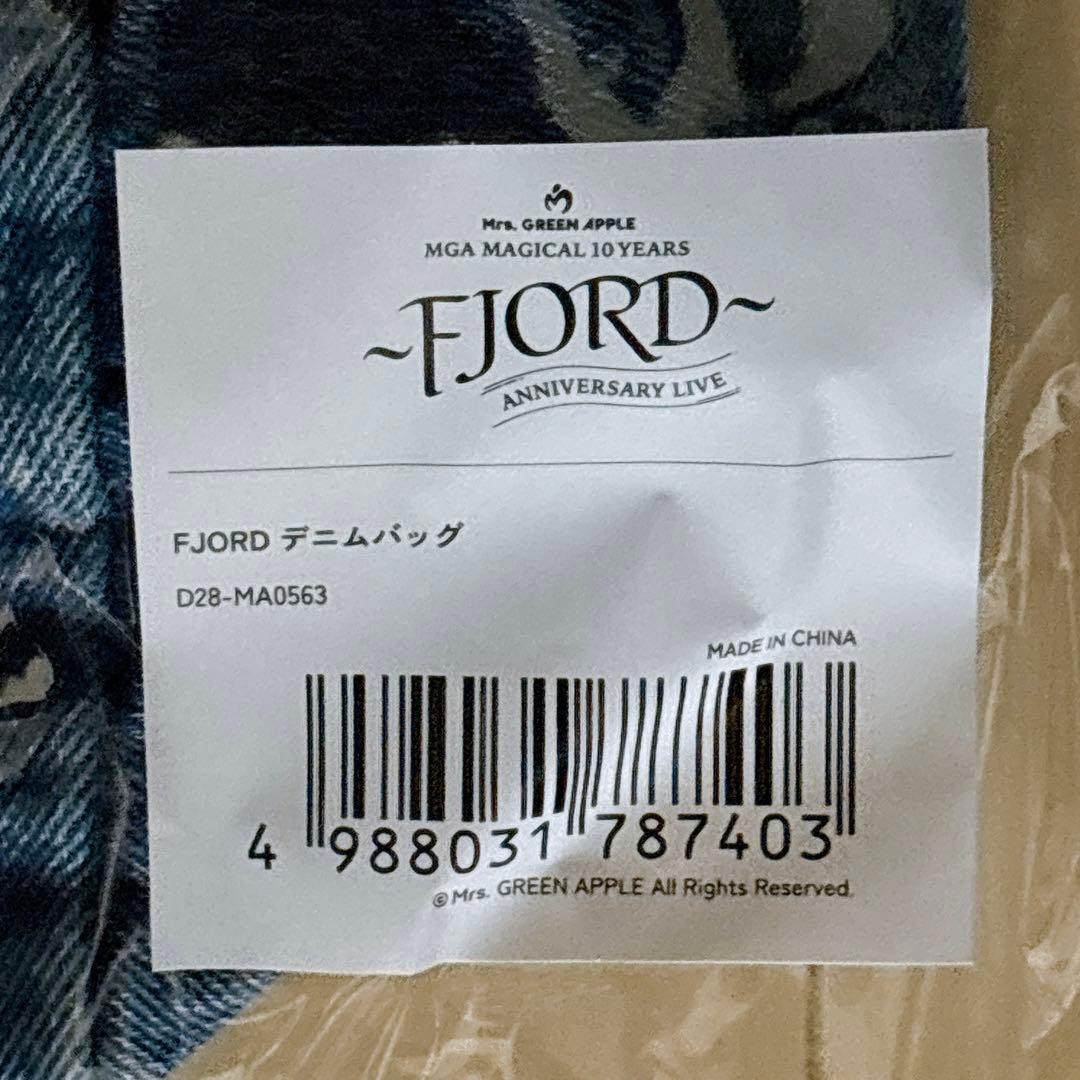 【新品】 ミセス デニムバッグ FJORD Mrs. GREEN APPLE