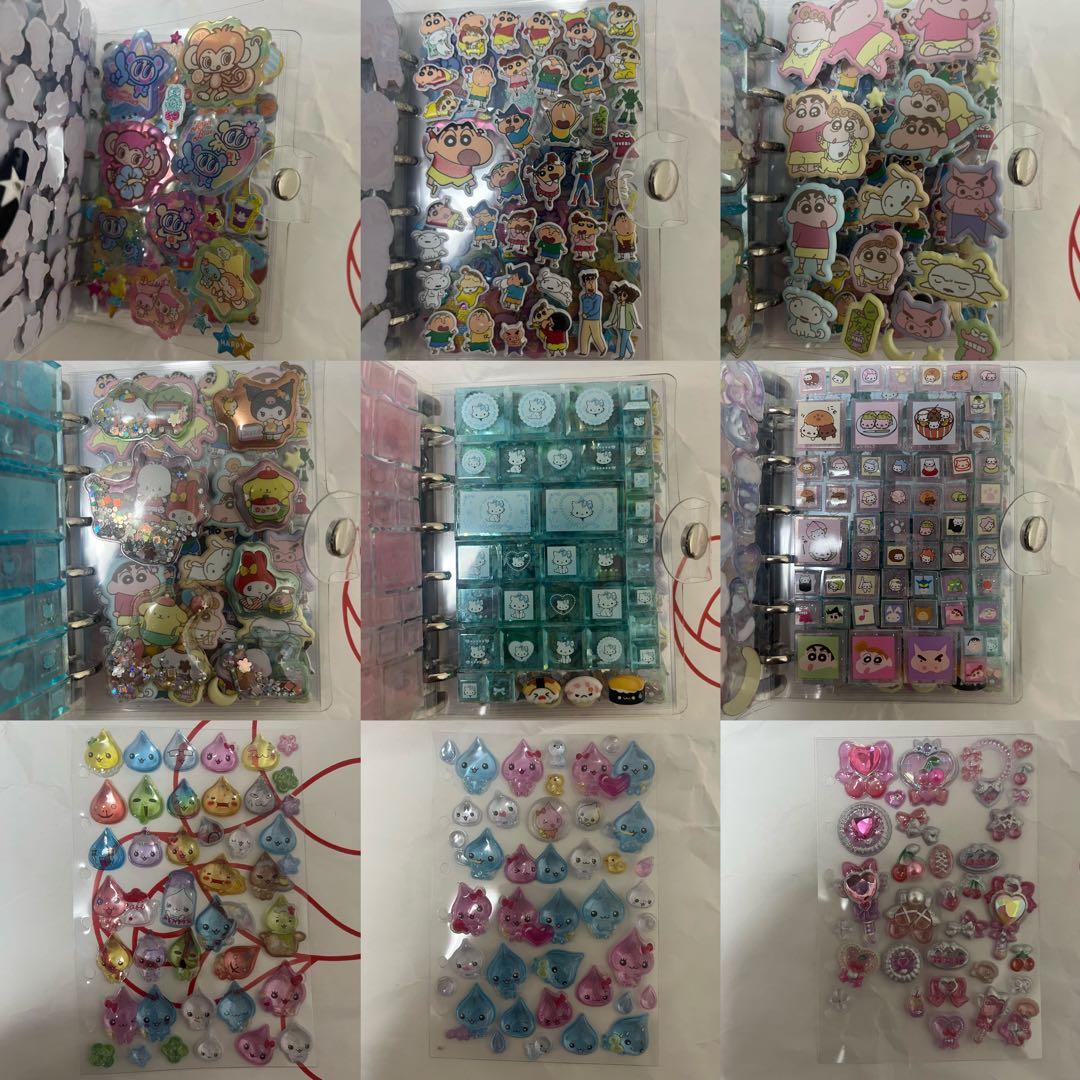 【おまけ付☆】シール帳完成品 まとめ ボンボンドロップシールなど大量☆