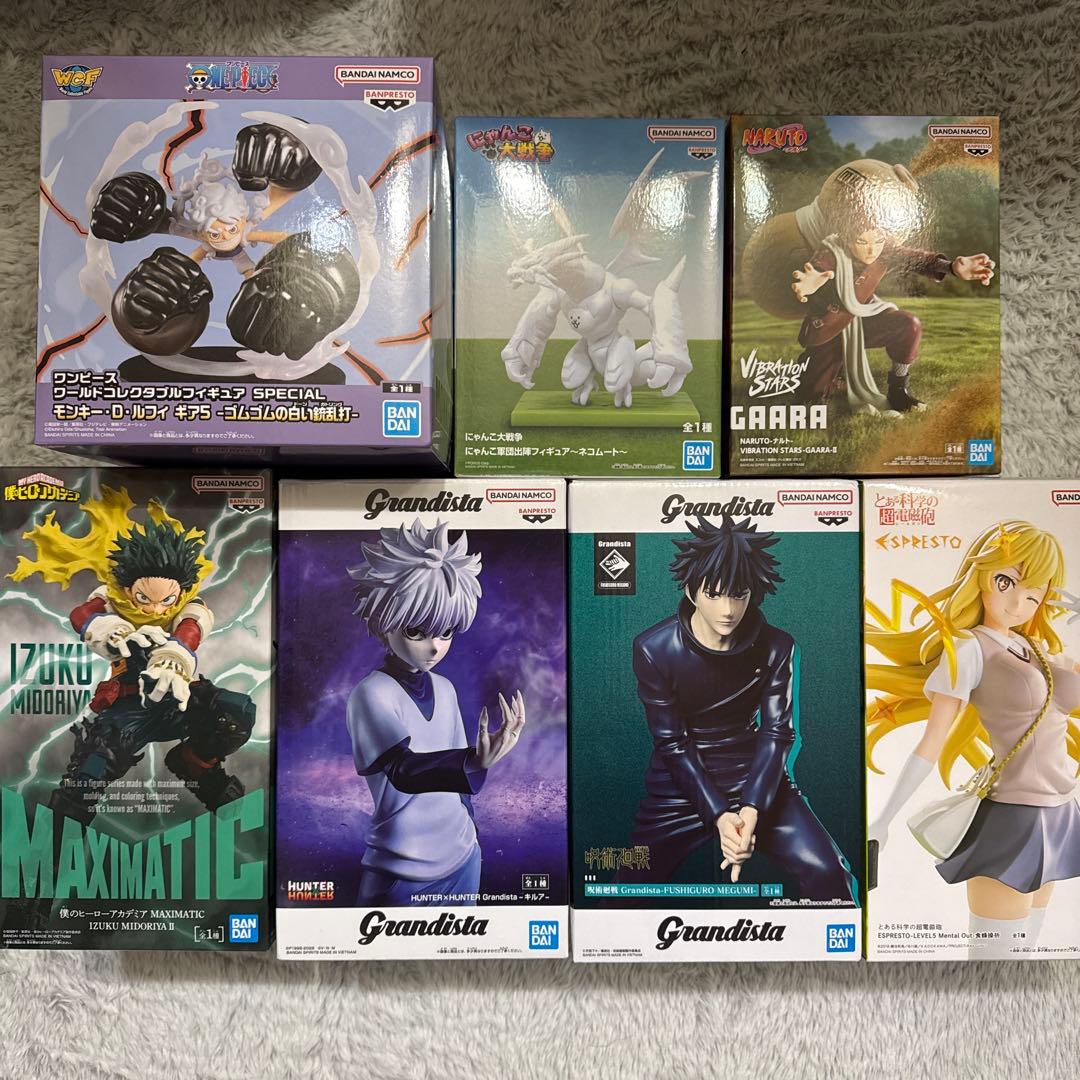 【新品未開封】最新プライズフィギュア 7点まとめ売りセット