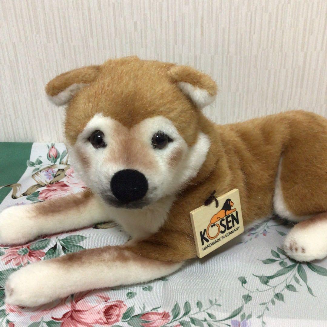 ケーセン　柴犬　伏せ　ぬいぐるみ KOSEN