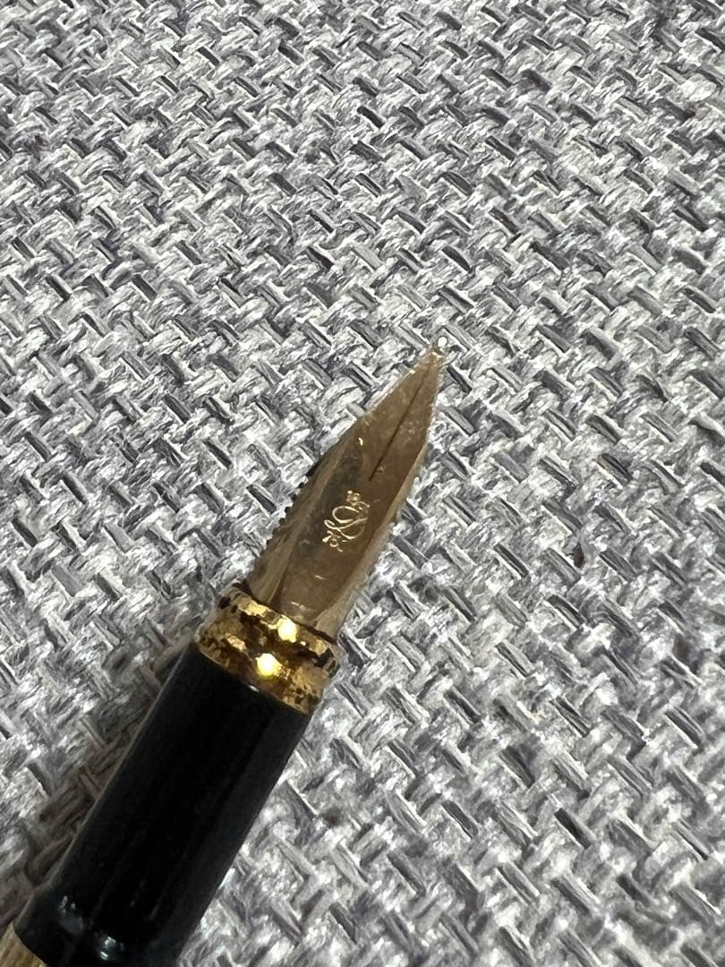 ST.Dupont デュポン万年筆ゴールドペン先18ct 750