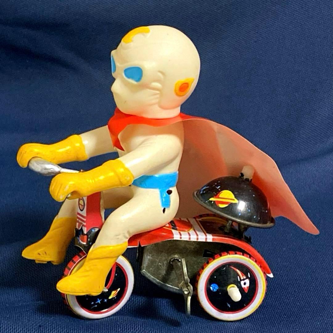 月光仮面 三輪車 ゼンマイ ベルつき