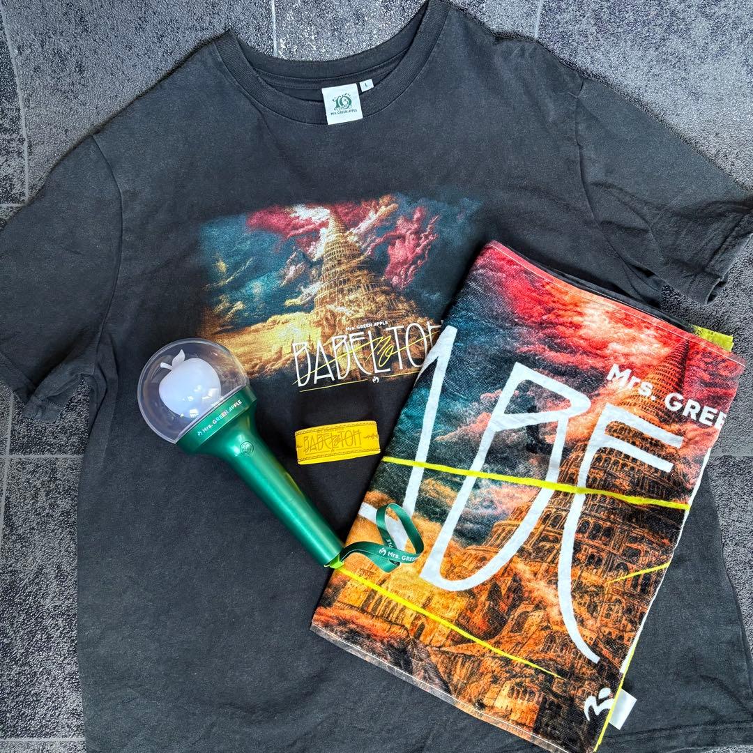 そゆこり バベルの塔 ライトTシャツ タオル リストバンド 4点セット