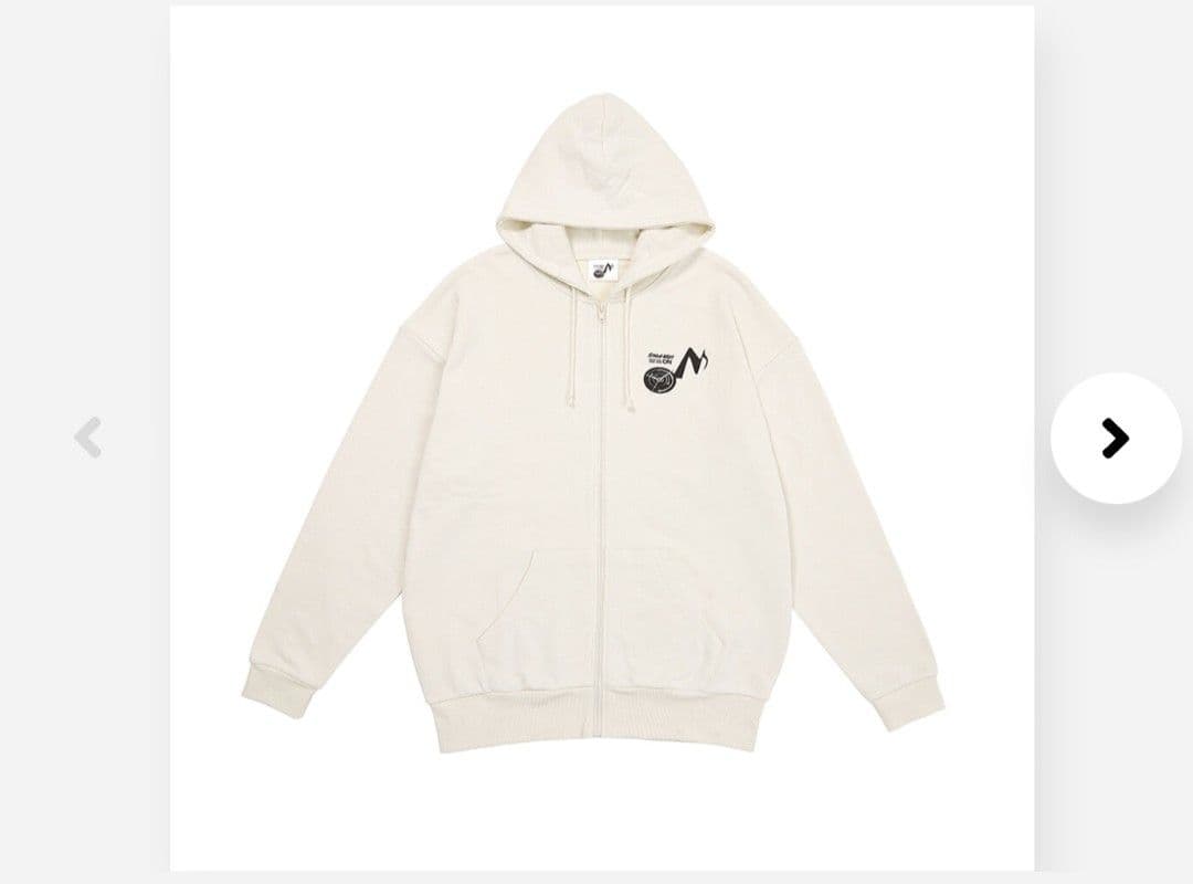 Man ON ツアーグッズ【いつもより大きいサイズ(XL)】パーカー