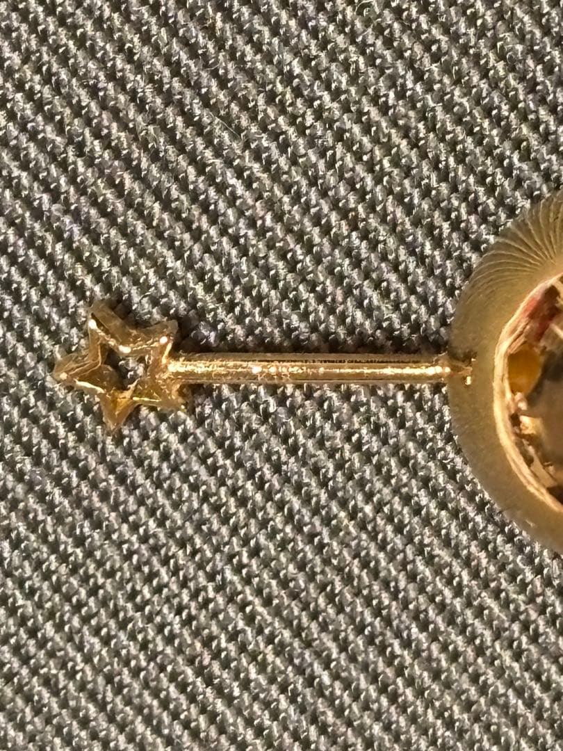 スタージュエリー K18 ボールピアス（2way）