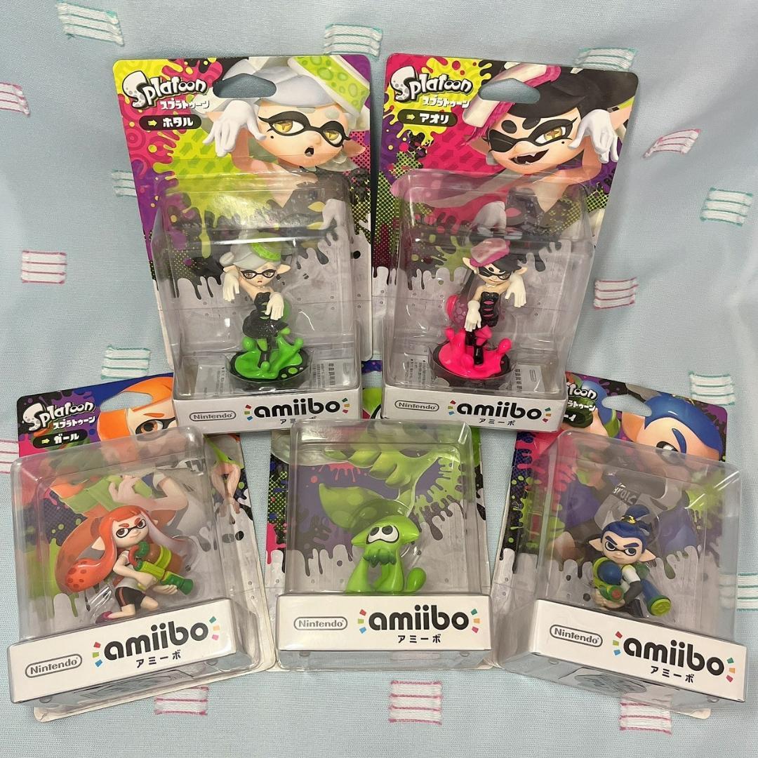 【amiibo】スプラトゥーン/Splatoonシリーズ　5個セット