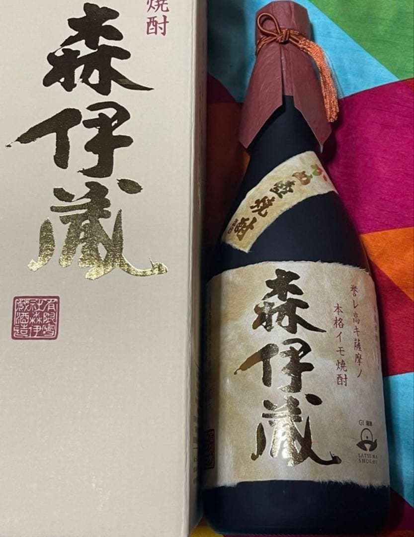 森伊蔵 金ラベル 720ml 本格焼酎 化粧箱入り