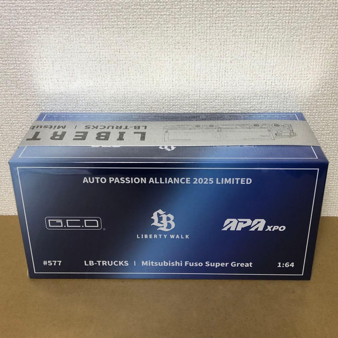 1/64 GCD　LBWK　三菱ふそう スーパーグレート　APA XPO限定