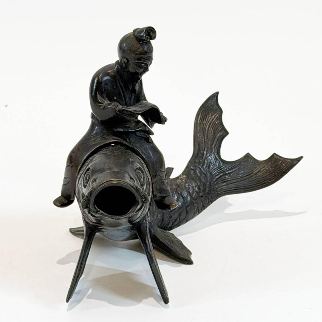 甲MJ20796　送料無料　即購入可能　スピード発送　鯉仙人　香炉