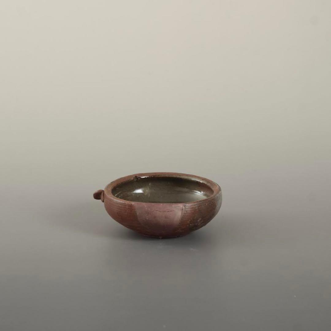 丹波 盃 酒器 古美術 古道具 アンティーク 丹波焼 平盃 丹波手付き盃