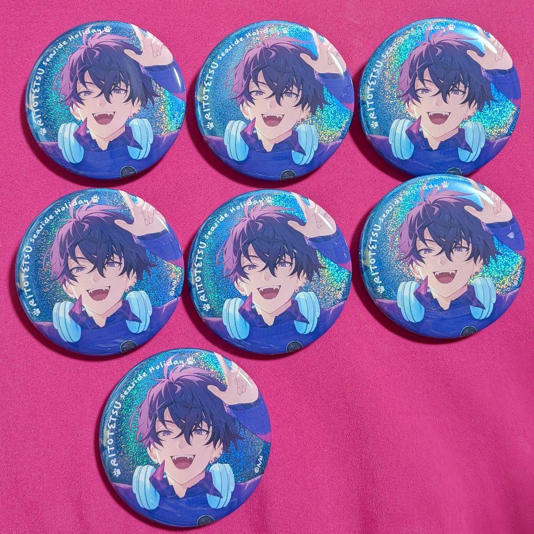 佐伯イッテツ　￤　リトテツ　缶バッジ 7個セット