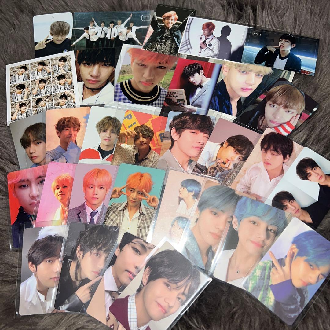 BTS公式テヒョンアルバムトレカVコンプ