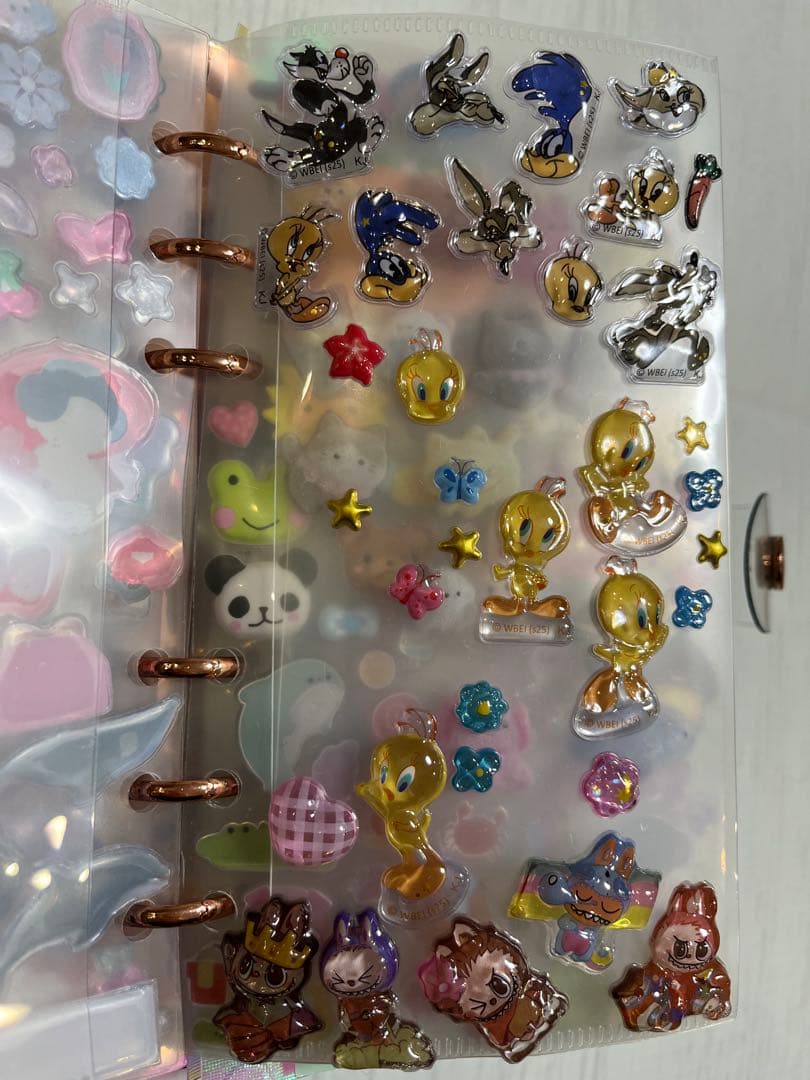 シール帳　完成品　ボンボンドロップシール　ディズニー　サンリオ　平成レトロ