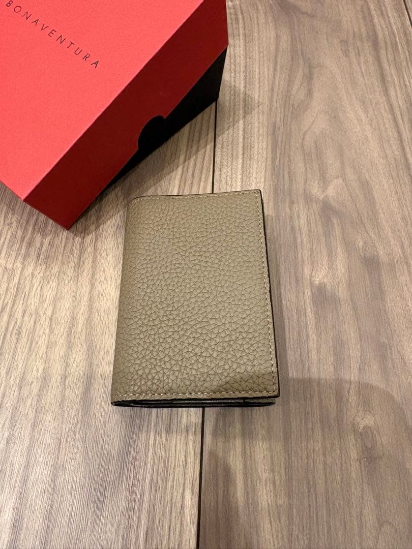 【極美品】BONAVENTURAマイクロウォレット エトープ