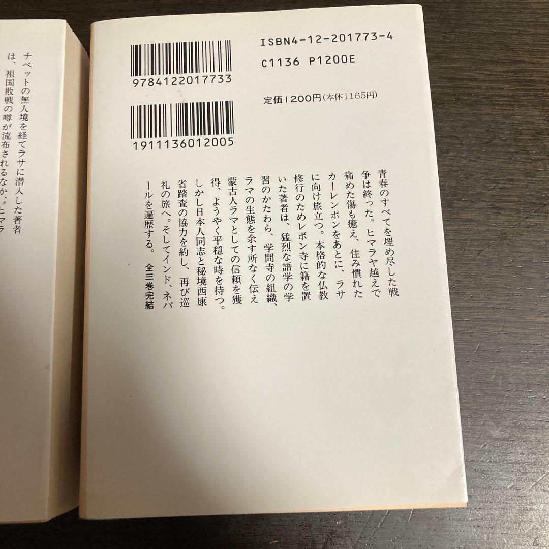希少　秘境西域八年の潜行 全3巻セット