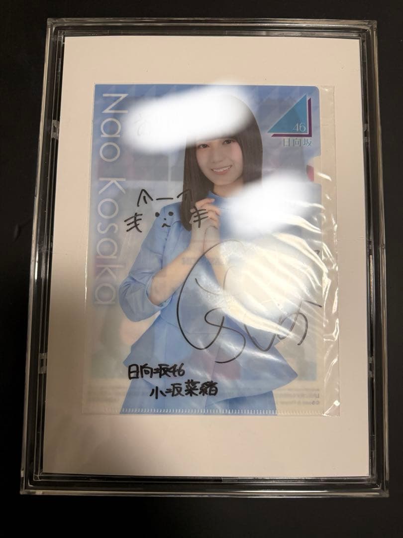 日向坂46 直筆サイン入り　クリアファイル