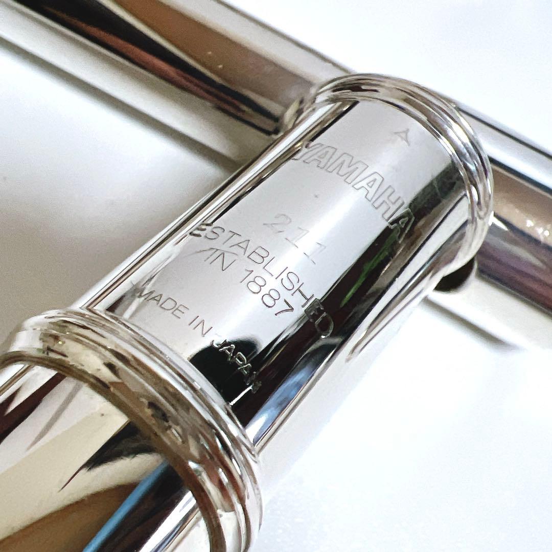 【美品】YAMAHA ヤマハ フルート　YFL211 YFL-211鏡面仕上げ