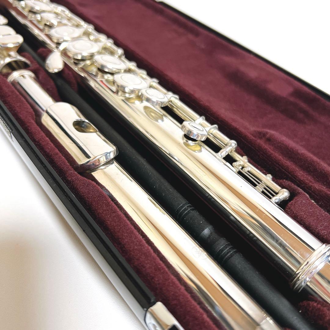 【美品】YAMAHA ヤマハ フルート　YFL211 YFL-211鏡面仕上げ