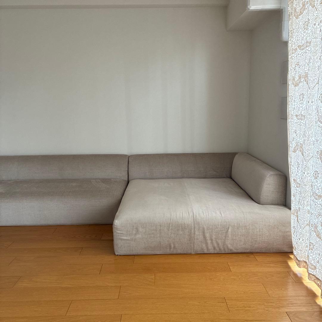 名古屋市引取のみ　ピアーナ　アルゴリズム　別注　特大　ソファ　カウチ　2個セット