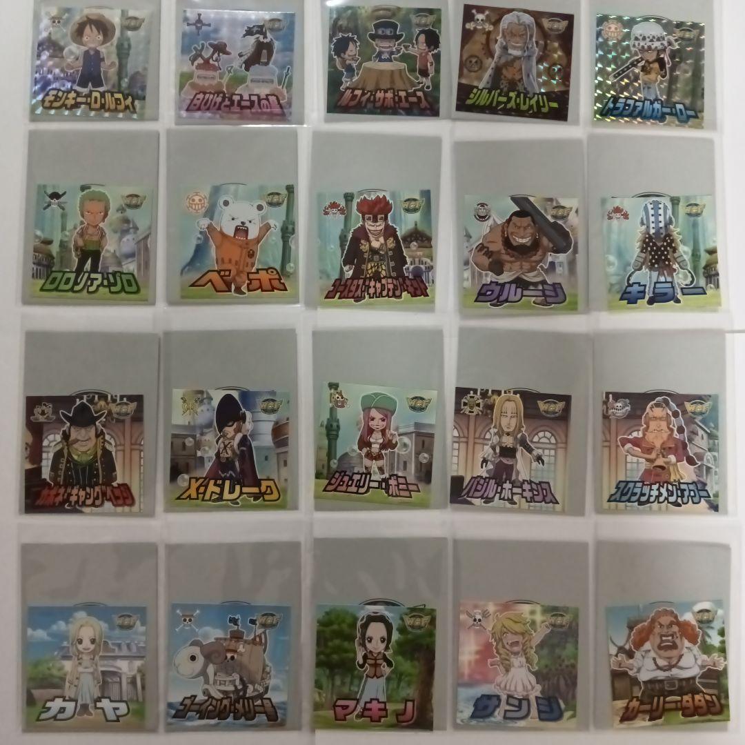 ワンピース コレクタブルフィギュア ステッカー/シール 全100種
