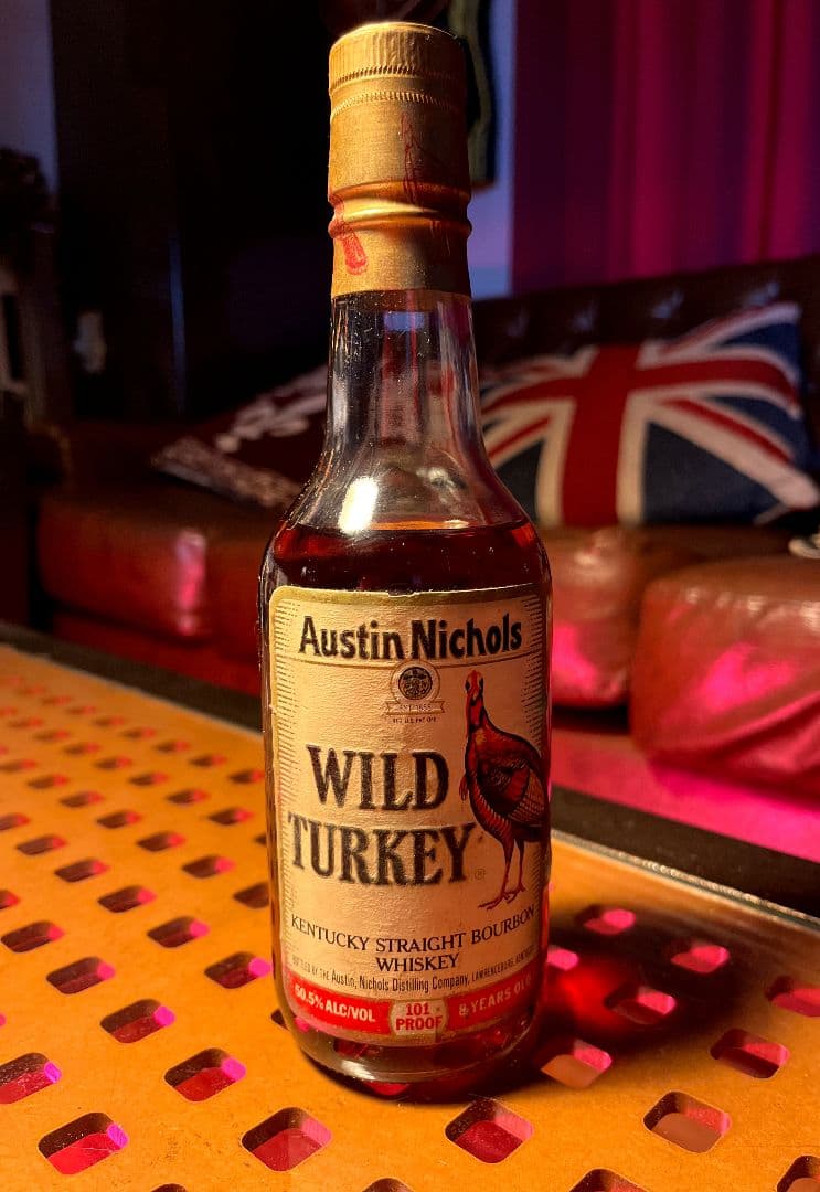 ワイルドターキー　古酒　ハーフボトル