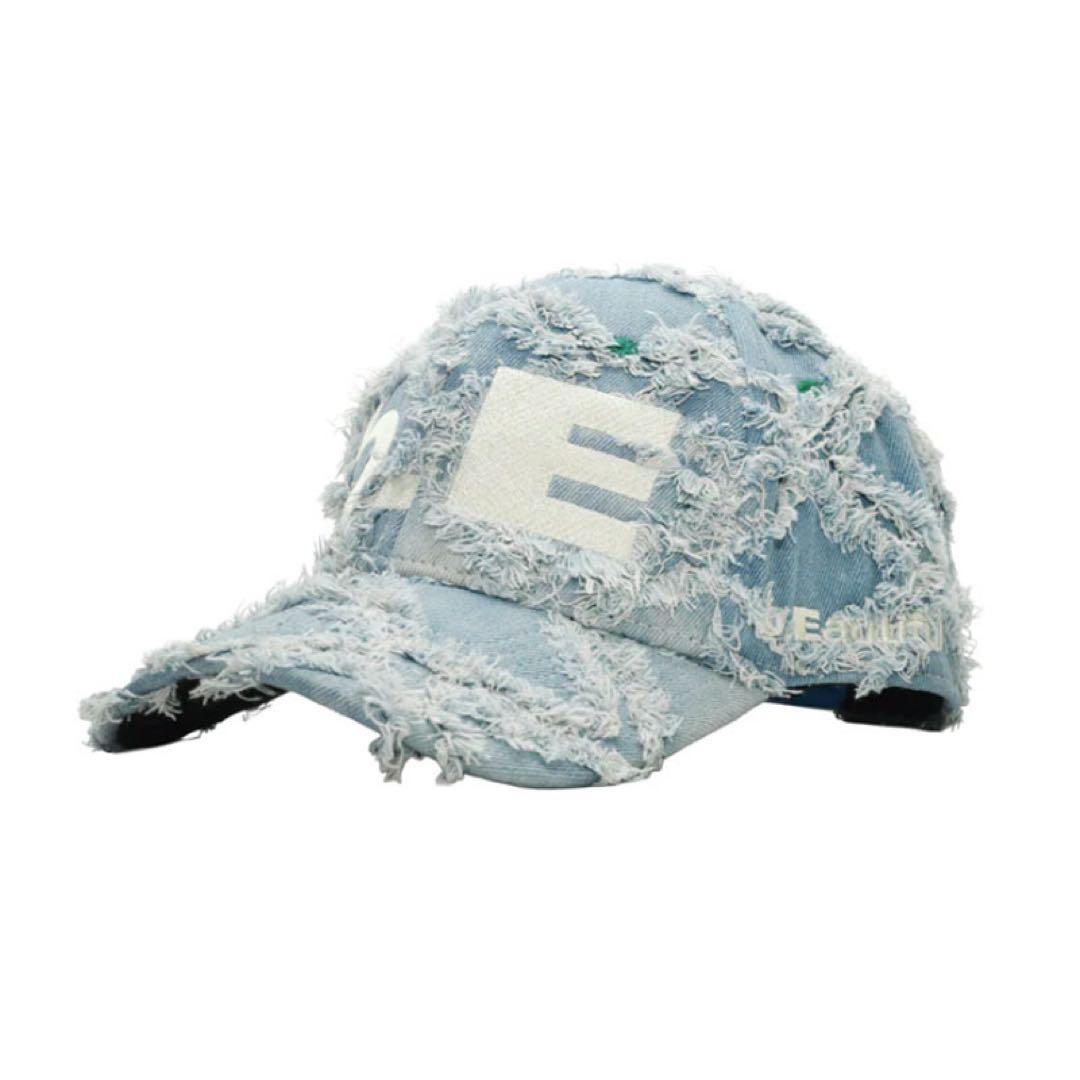 帽子 b.Eautiful b.E Hat -Light Diamond Denim