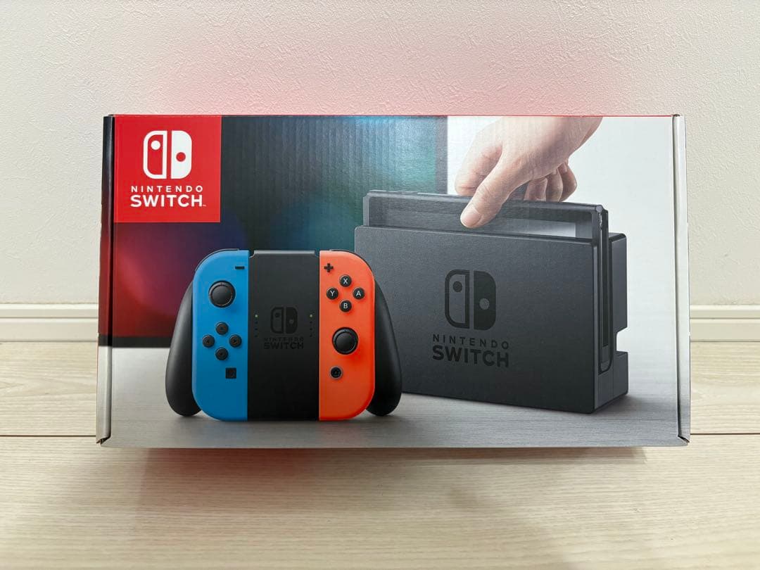 子*割様 Nintendo Switch 本体 初期型　ネオンブルー/ネオンレッ