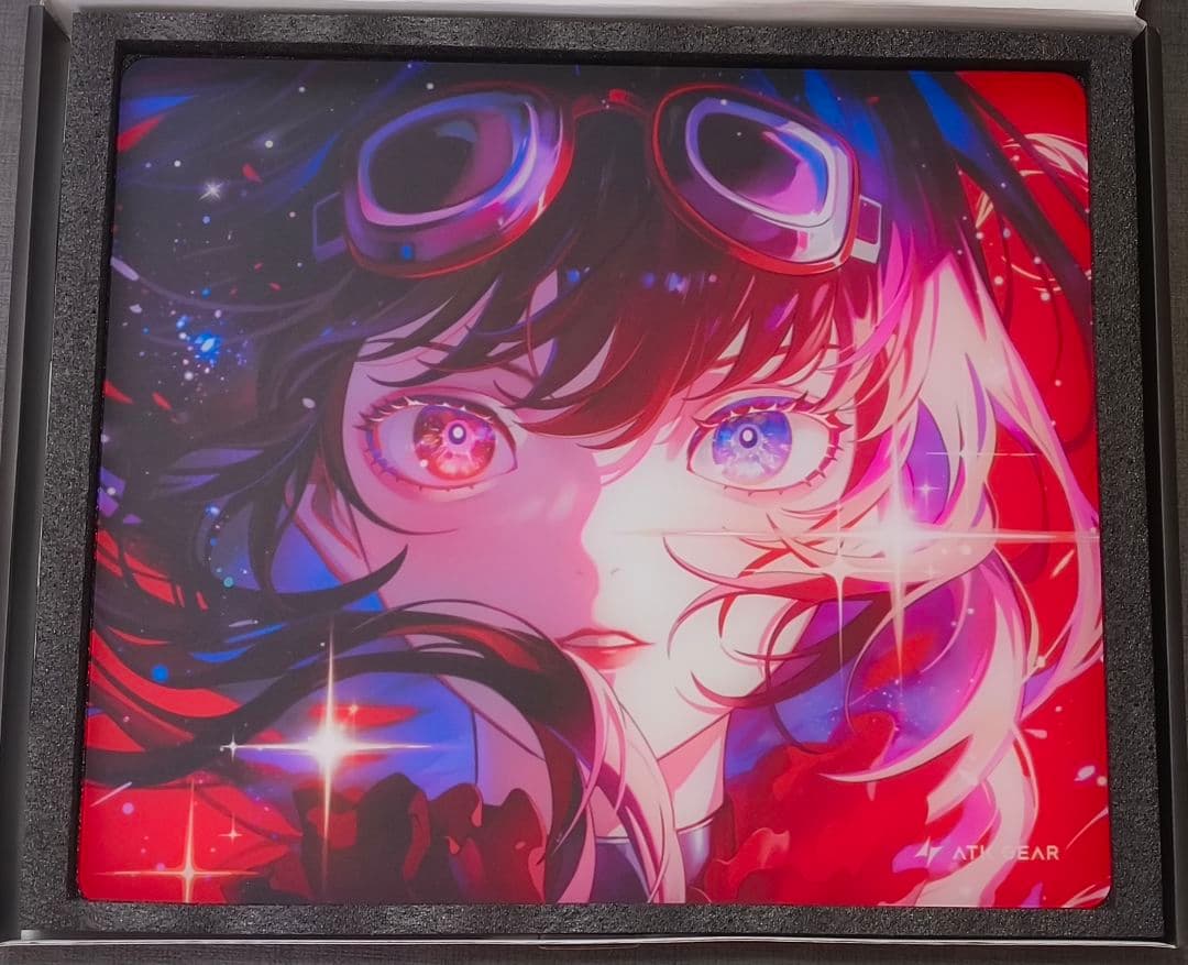 ATK Crimson ガラスマウスパッド