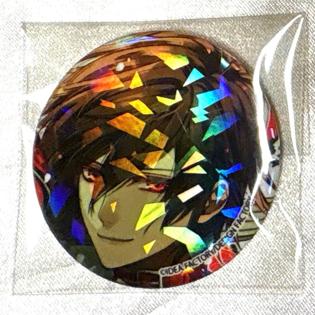 オトメイト　アムネシア　AMNESIA シン　57mm キラ缶バッジ ホロ