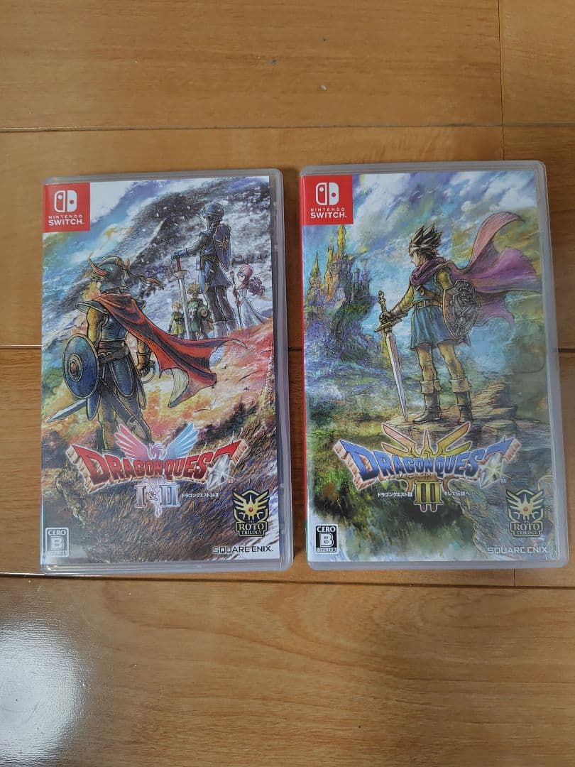 Switchソフト　ドラゴンクエスト1&2　ドラゴンクエスト3　２本セット