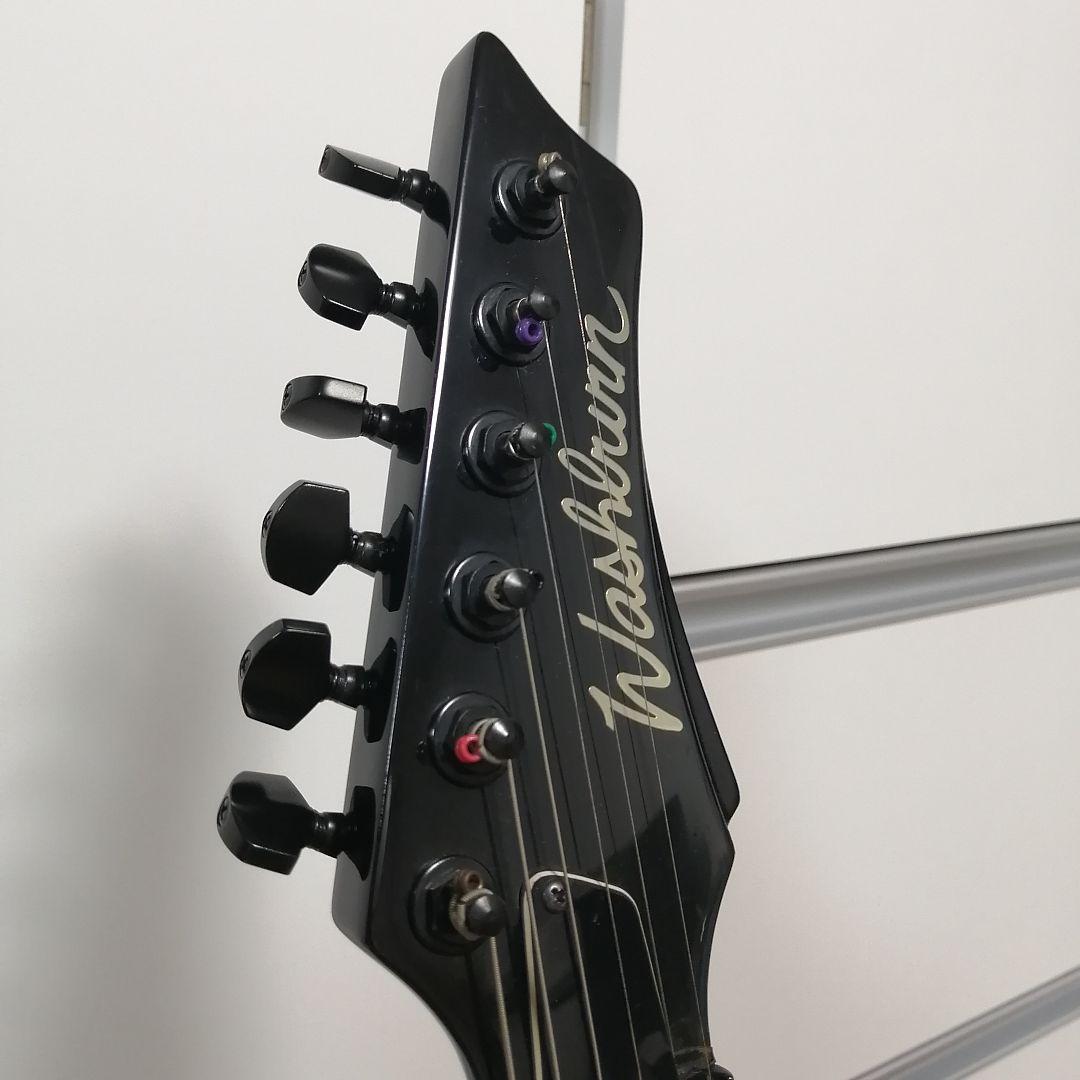 【ギターヘッドホーンアンプ他付】Washburn 　演奏性向上カスタマイズギター